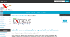 Desktop Screenshot of labelx.net