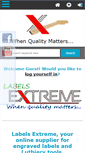 Mobile Screenshot of labelx.net